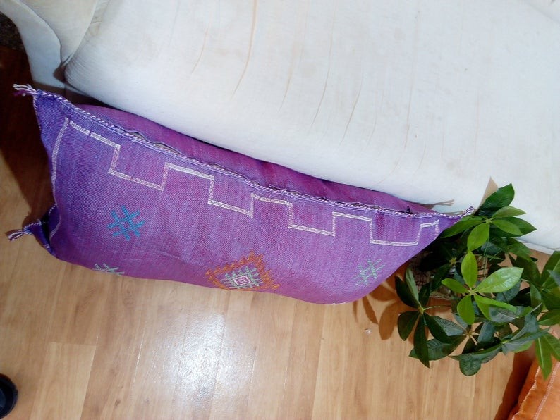 Purple pillow for sale on sale