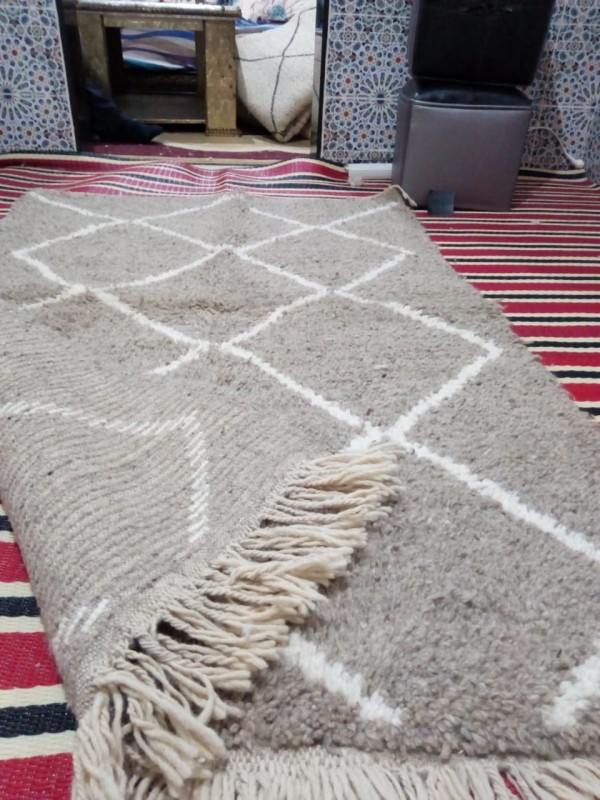 Moroccan Beni Ouarain Tribal Rug