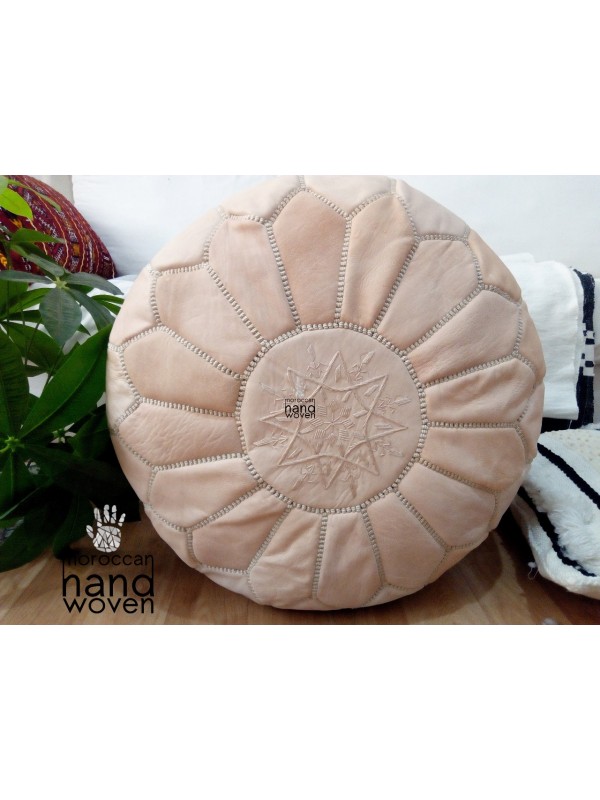 Marrakch handmade poof( (ottoman)