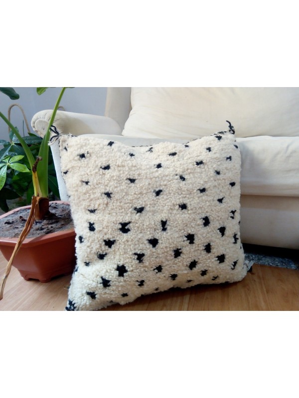 beni ourain style dots cushions/beni ourian dot pillow/unstuffed pillow