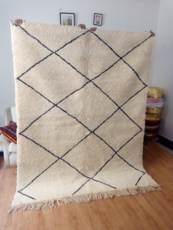 Moroccan Beni Ourain Tribal Rug