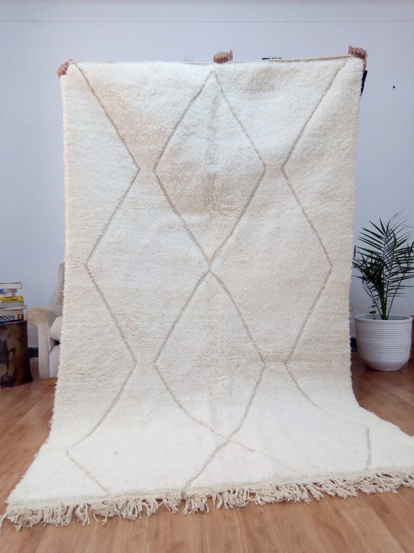  Berber Design - Style beni ourain - moroccan carpet - Full Wool