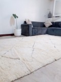 Moroccan Beni Ourain Style - Diamonds Design Rug - Nice Pile -  Wool  - 300 X 194cm