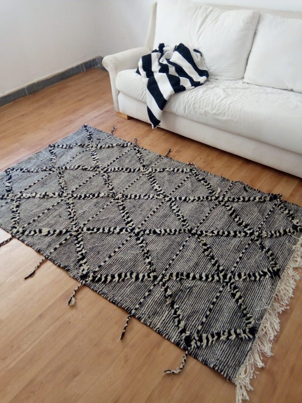 Moroccan  zanafi - rug berber style Hand Knotted