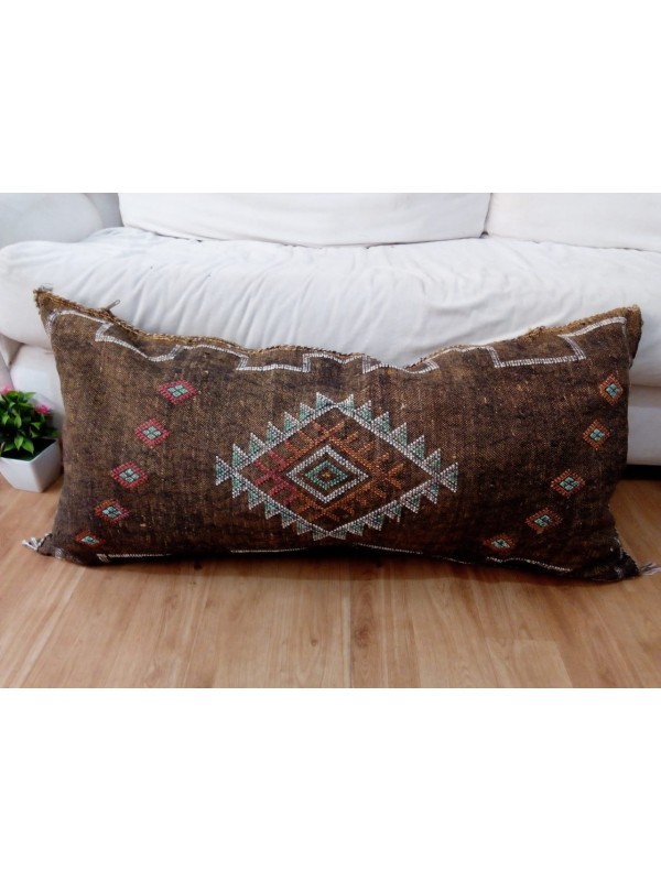 LUMBAR Sabra silk large Moroccan sabra CACTUS Silk pillow - pillow unstuffed 