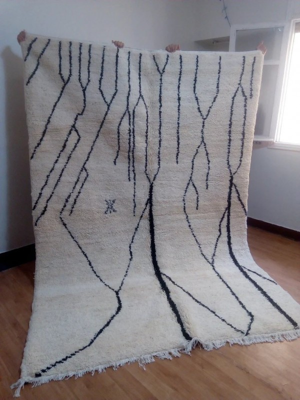 Moroccan Berber Design - Moroccan Rug  - Handmade carpet - 280 X 200cm