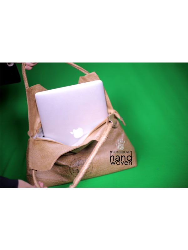 Moroccan bag LEATHER Tote handmade HANDBAG
