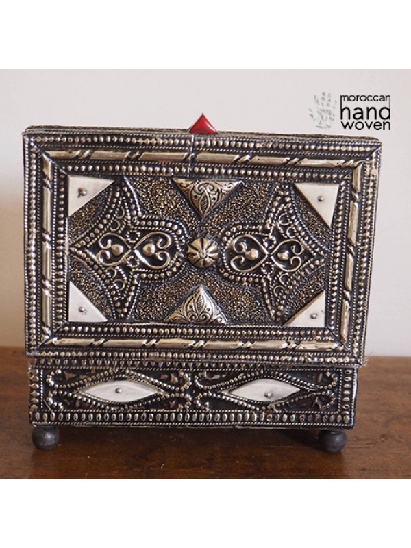 Moroccan jewelry box, chest, home decor