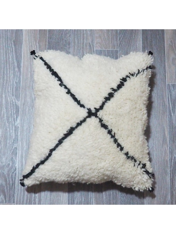 Vintage beni ourain cushions/beni ourian pillow/unstuffed pillow