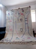 Berber rug - colored rug - handmade Moroccan Berber Carpet - 310x210 CM