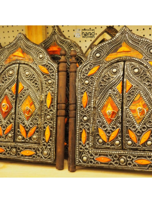 set 2 authentic Moroccan handmade mirror